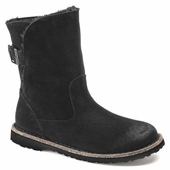 Cizmy Birkenstock Uppsala Shearling Semisove Kozene Damske Čierne | SK 211PJJ